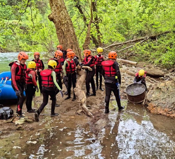 Rafting avec Elgarrekin et IME Plant Cousu